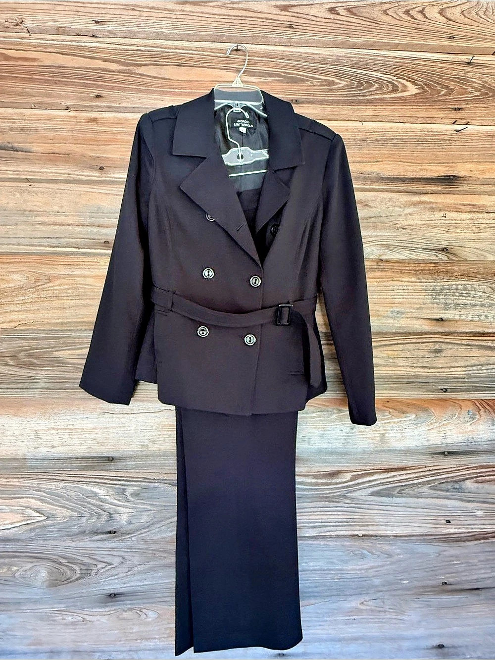 Giorgio Sant'Angelo Women's Black Pantsuit Size 12